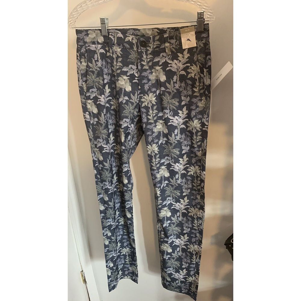 Tommy Bahama Island Zone Kehoe Beach Palms Performance Pants Men's‎ Size 28X32